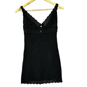 Victoria's Secret slip night dress size S Black Babydoll